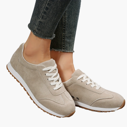 Damen Sneaker im Casual Stil für Alltag und Freizeit – Bequeme Schnürschuhe