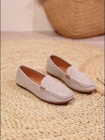 Damen Mokassins Loafer Slip-On Schuhe – Bequemer Freizeitstil für Alltag & Büro