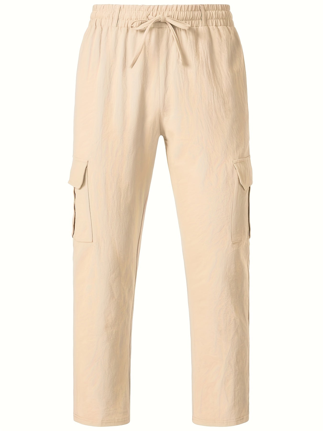 Herren Cargo-Loungehose mit weitem Schnitt und Kordelzug – Entspannte Freizeithose für Outdoor & Alltag