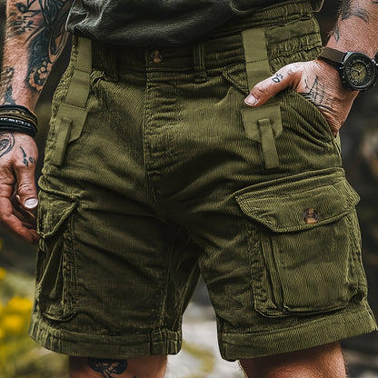 Herren Cargo Shorts mit Taschen und modernem Outdoor-Look