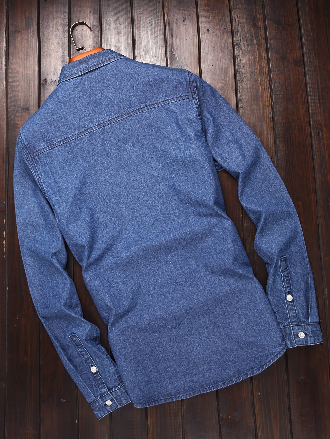 Herren Denim Hemd im lässigen Stil – Perfekt für Freizeit und Alltag
