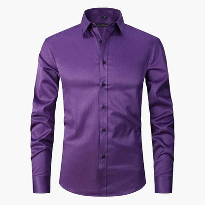 Herren Business Hemd Slim Fit – Elegantes Langarmhemd für Büro & Alltag
