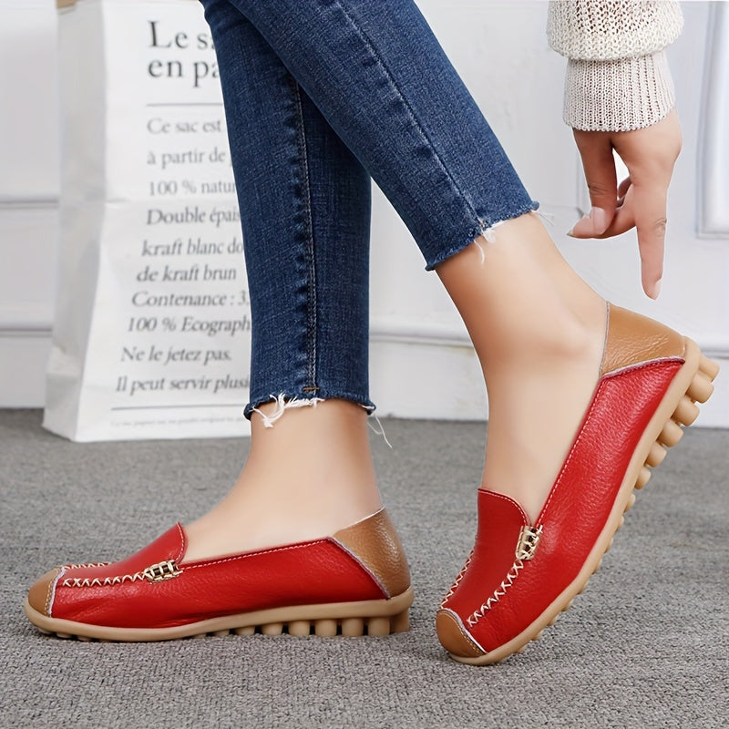 Damen Komfort-Loafer für Alltag und Büro – Bequeme Slip-On Mokassins
