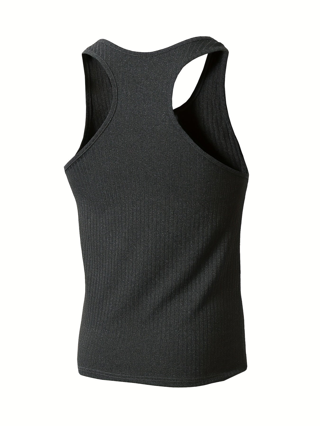 Herren Sport-Tanktop Set – Bequeme Ribbed Fitness Tops für Training & Freizeit