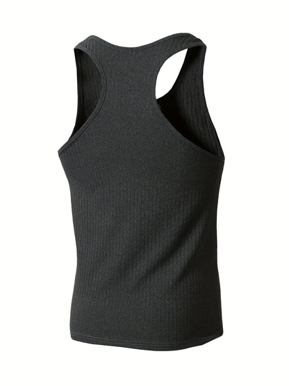Herren Sportliche Tanktops 3er-Pack – Bequeme Freizeit- und Fitnessshirts