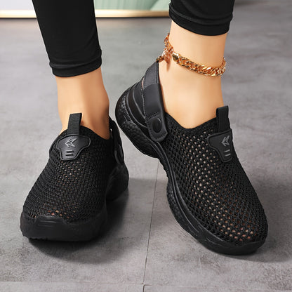 Damen Slip-On Sportliche Clogs für Komfort und Alltag – Atmungsaktive Freizeitschuhe mit Fersenriemen