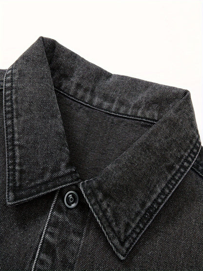 Herren Jeansweste im lässigen Streetwear-Stil ohne Ärmel – Ideal für Freizeit und Alltag
