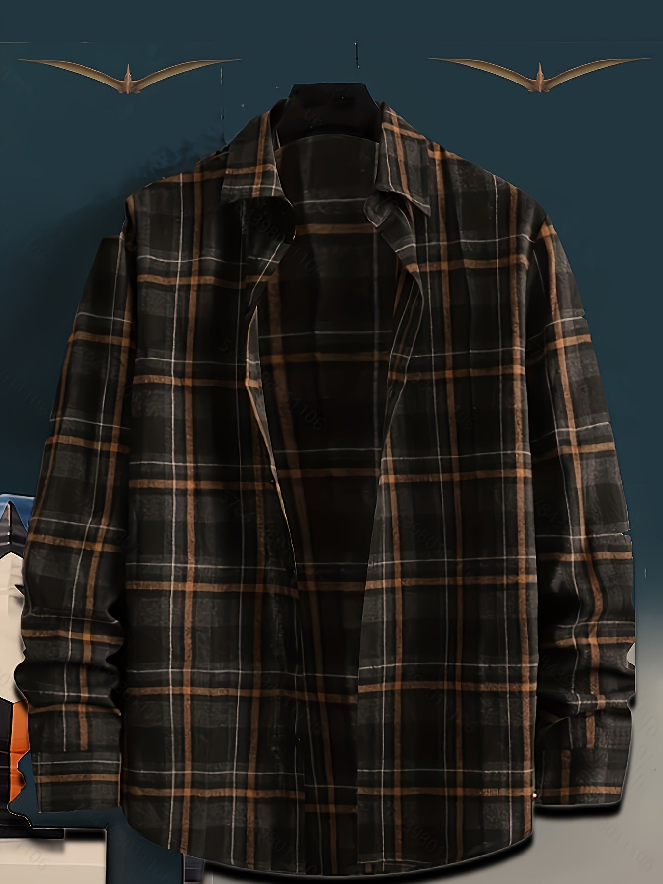 Herren Kariertes Freizeithemd – Klassischer Look für Büro und Alltag