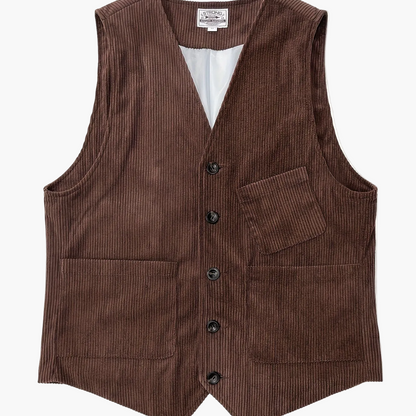 Herren Vintage Weste für Business und Freizeit – Eleganter Retro-Look