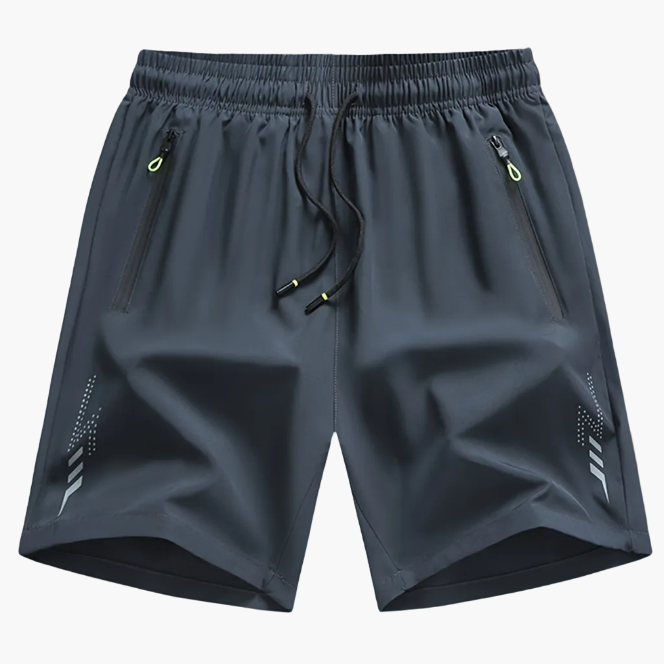 Herren Sport Shorts mit Reißverschlusstaschen – Trainingsshorts für Fitness, Laufen & Freizeit