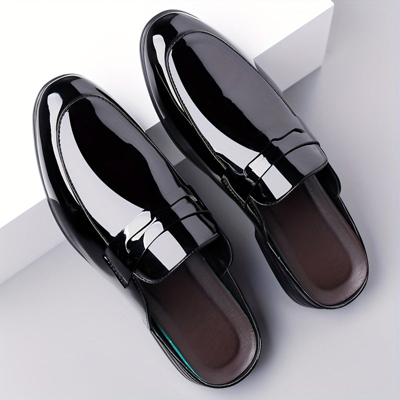 Herren Elegante Backless Loafer – Stilvolle Business-Slipper für Büro & Anlass