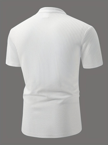 Herren Polohemd Modern Fit mit Stehkragen – Stilvolles Poloshirt für Büro und Freizeit