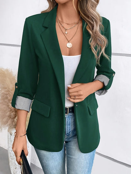 Damen Blazer Elegant Business Casual für Büro und Alltag
