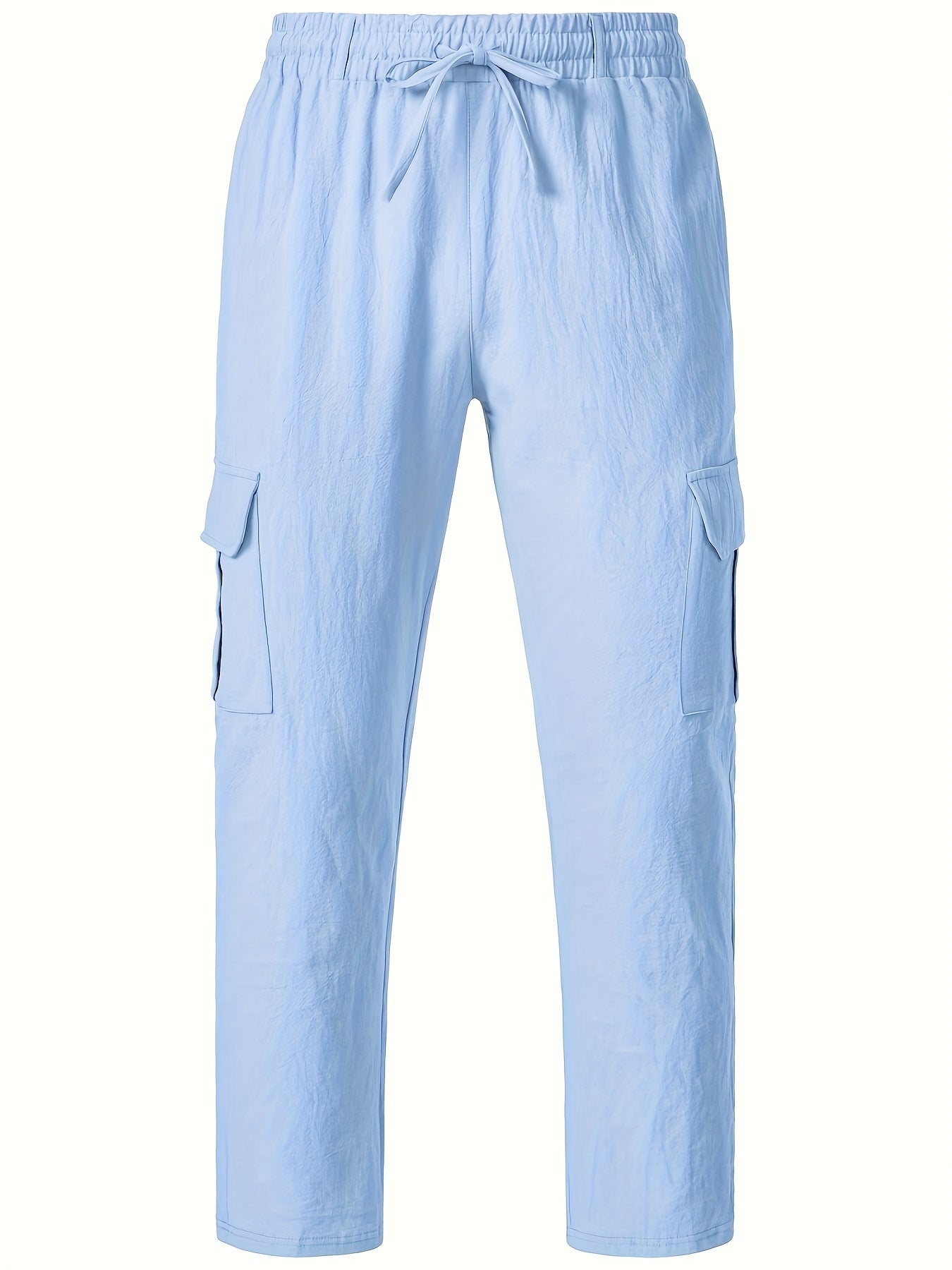 Herren Cargo-Loungehose mit weitem Schnitt und Kordelzug – Entspannte Freizeithose für Outdoor & Alltag