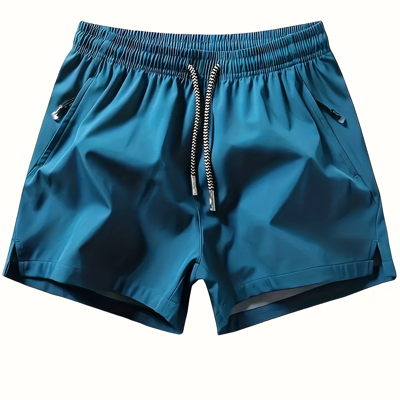 Herren Sportliche Laufshorts mit elastischem Bund und Kordelzug – Ideal für Training und Freizeit