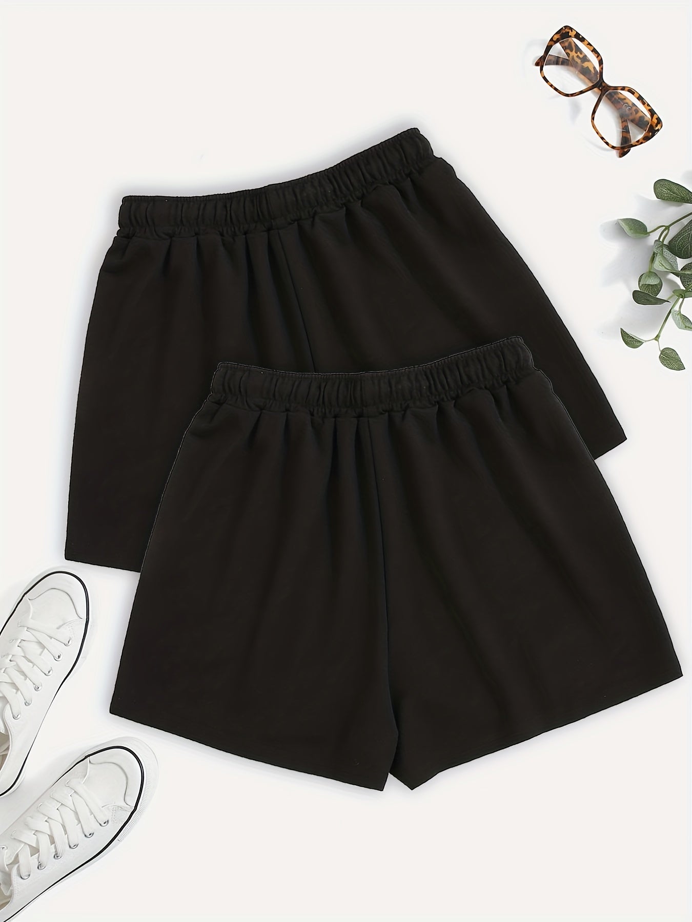 Damen Freizeithose Shorts mit Kordelzug – Bequeme Sport- und Loungewear