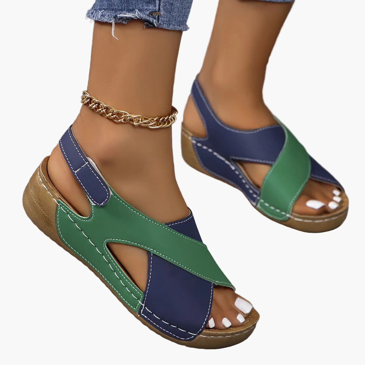 Damen Komfort-Sandalen für Alltag & Freizeit – Elegante Sommer-Wedges