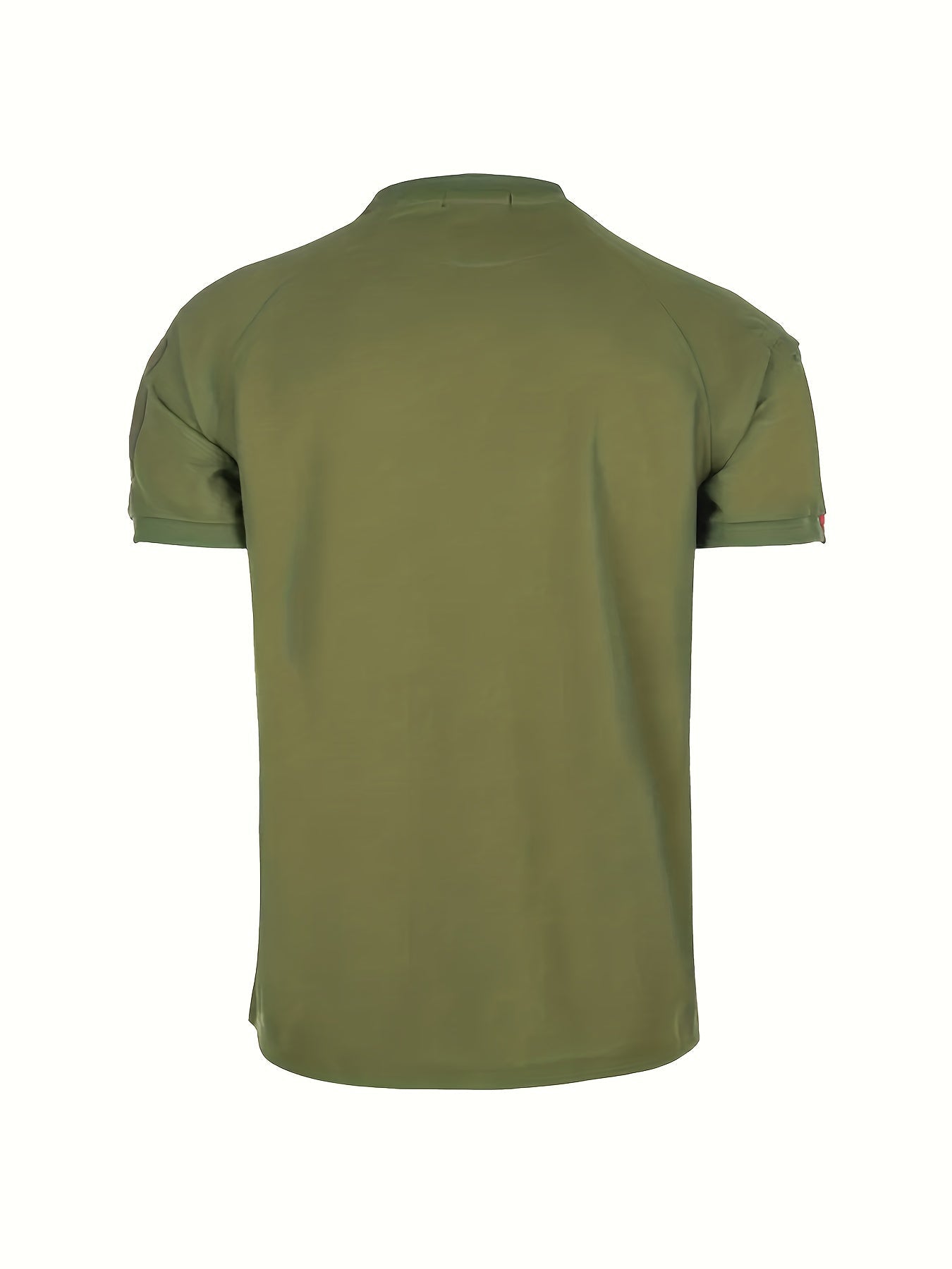 Herren Taktisches Kurzarmshirt mit Schultertaschen und Patch-Flächen – Outdoor & Einsatz