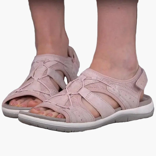 Damen Komfort-Sandalen für Alltag & Freizeit – Orthopädische Sommerschuhe mit verstellbaren Riemen