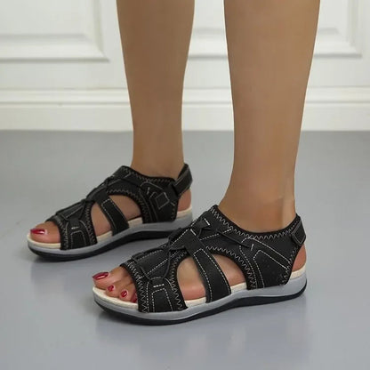 Damen Outdoor Komfort-Sandalen für Freizeit und Alltag – Ergonomische Trekking- und Wandersandalen