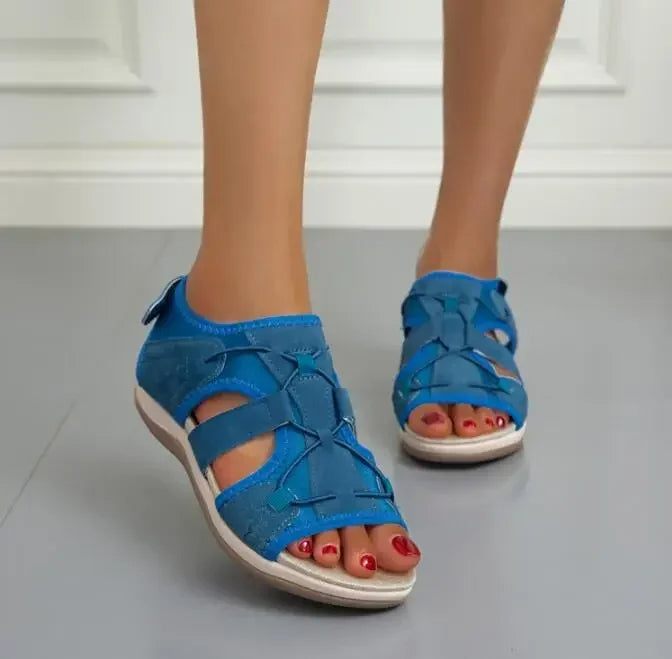 Damen Outdoor Komfort-Sandalen für Freizeit und Alltag – Ergonomische Trekking- und Wandersandalen
