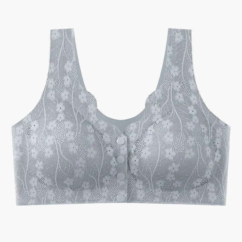 Damen Komfort-BH ohne Bügel – Elegante Spitze, Alltag & Freizeit