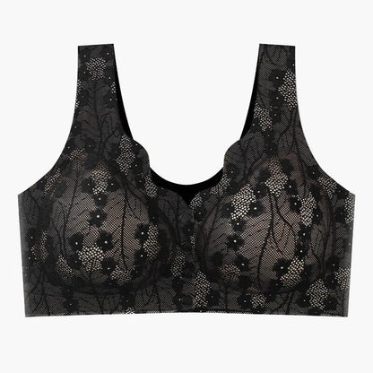 Damen Komfort-BH ohne Bügel – Elegante Spitze, Alltag & Freizeit