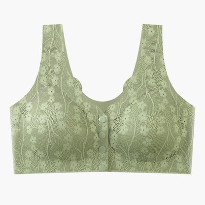 Damen Komfort-BH ohne Bügel – Elegante Spitze, Alltag & Freizeit