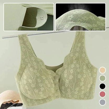 Damen Komfort-BH ohne Bügel – Elegante Spitze, Alltag & Freizeit