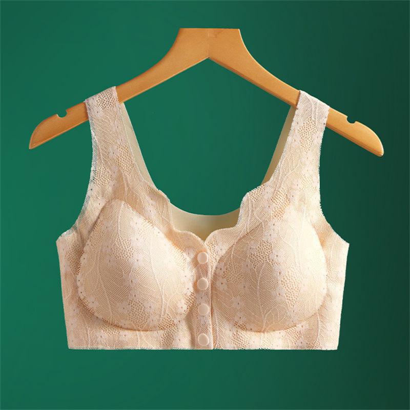 Damen Komfort-BH ohne Bügel – Elegante Spitze, Alltag & Freizeit