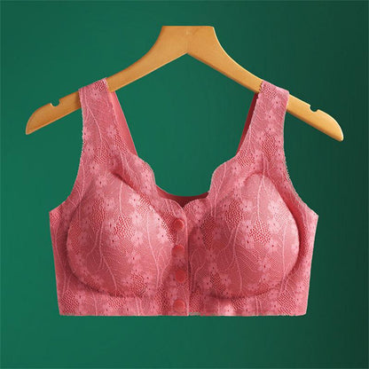 Damen Komfort-BH ohne Bügel – Elegante Spitze, Alltag & Freizeit