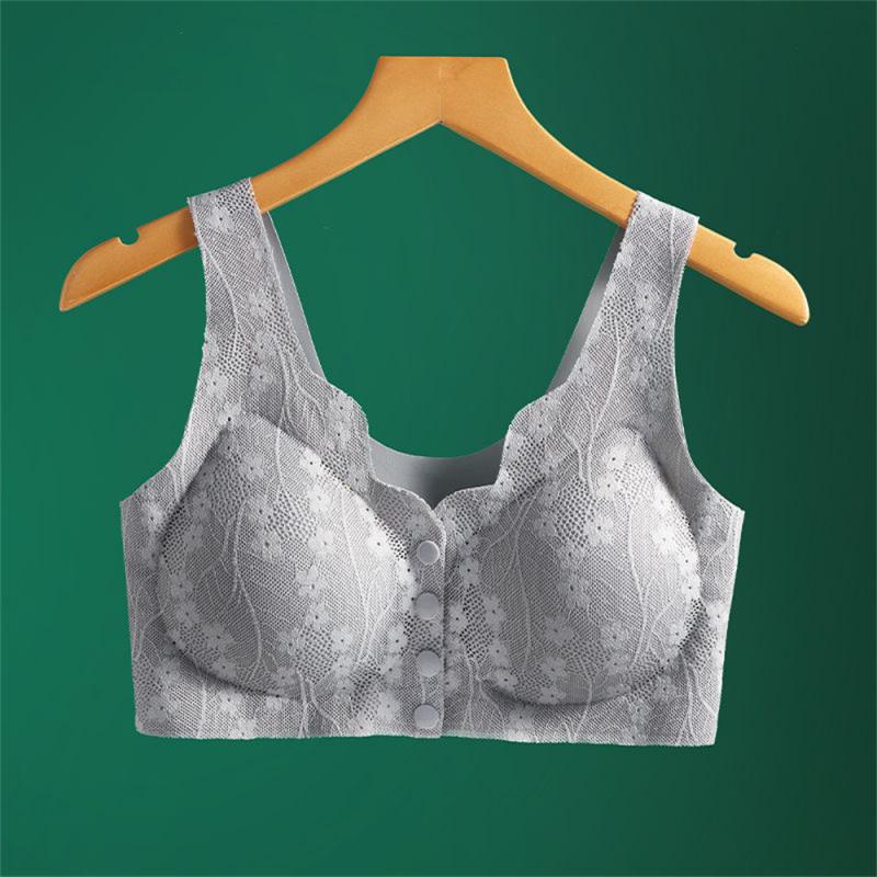 Damen Komfort-BH ohne Bügel – Elegante Spitze, Alltag & Freizeit