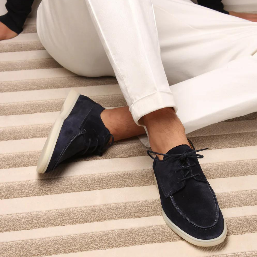 Herren Mokassins mit Schnürung – Eleganter Freizeit- & Business-Schuh
