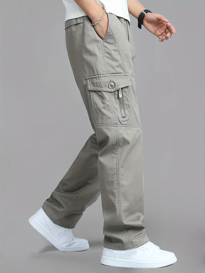 Herren Cargo-Hose mit modernem Schnitt und praktischen Taschen – Lässige Freizeithose für Alltag und Outdoor