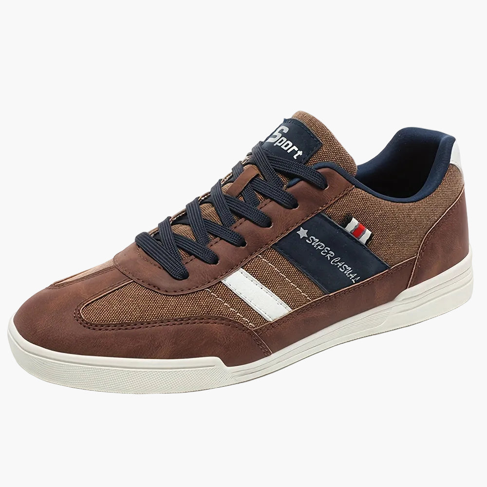 Herren Sneaker Freizeit Vintage Low-Top Sportlicher Straßenschuh