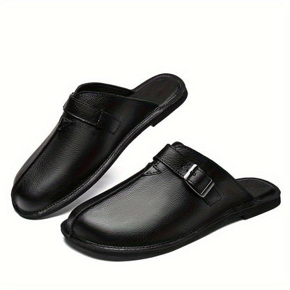 Herren Pantoletten mit Schnalle – Modische Slip-On Sandalen für Freizeit & Alltag