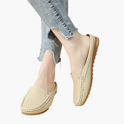 Damen Mokassins Bequeme Slipper für Alltag und Freizeit