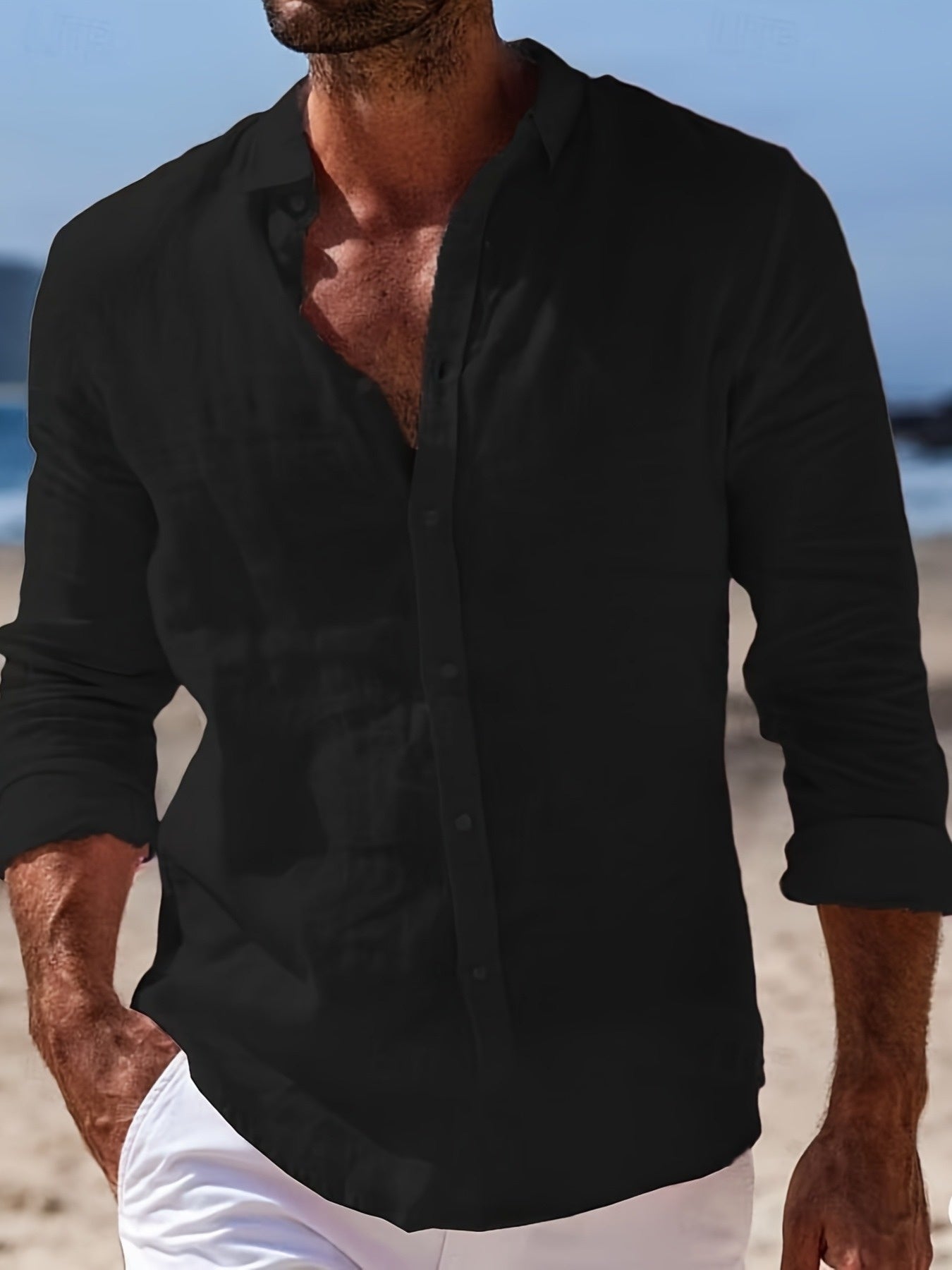 Herren Freizeit Hemd – Leichtes Sommerhemd, Lockerer Schnitt, Perfekt für Strand und Alltag