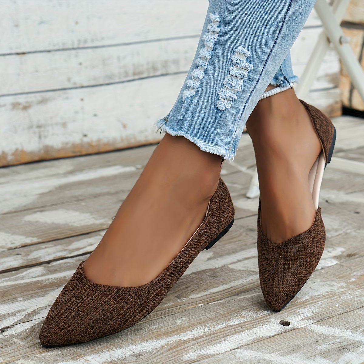 Damen Ballerinas Elegant und Bequem – Modische Flats für Alltag und Büro