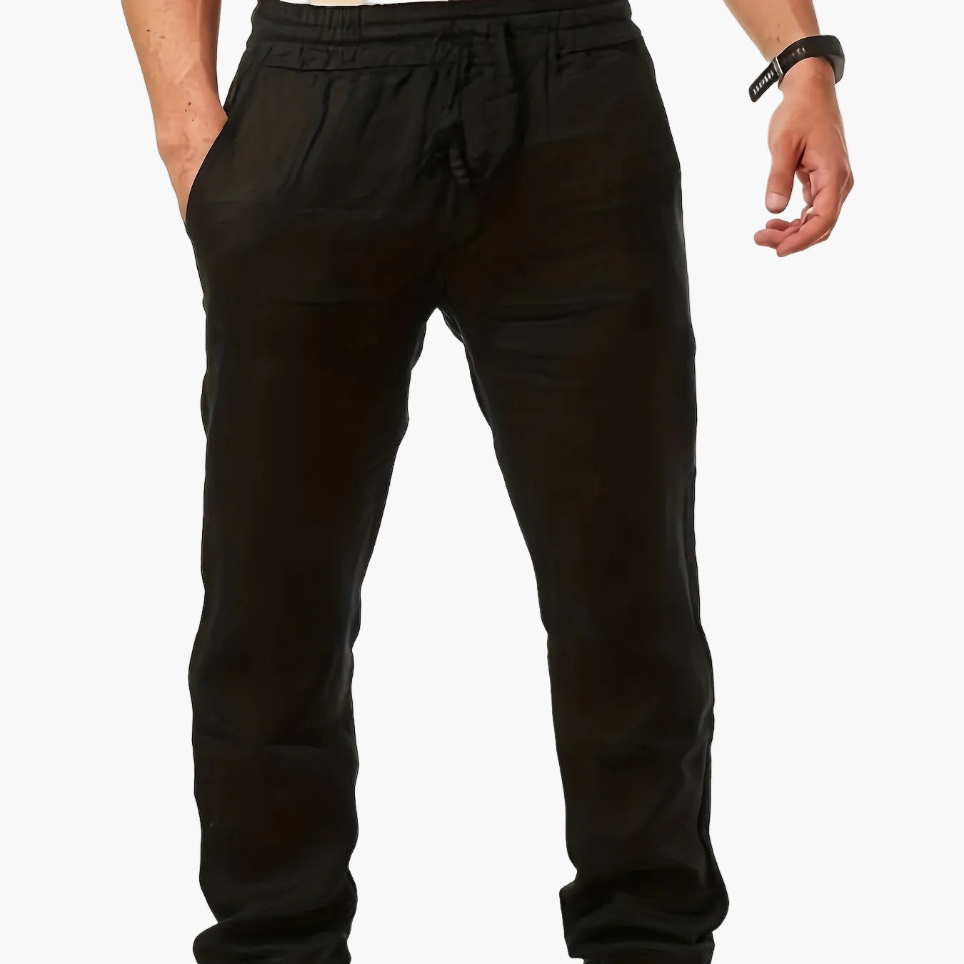 Herren Freizeithose mit Kordelzug – Bequeme Sommerhose für Alltag und Urlaub