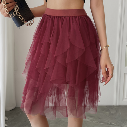 Damen Tüllrock – Verspielter Lagen-Look für Alltag und Feste