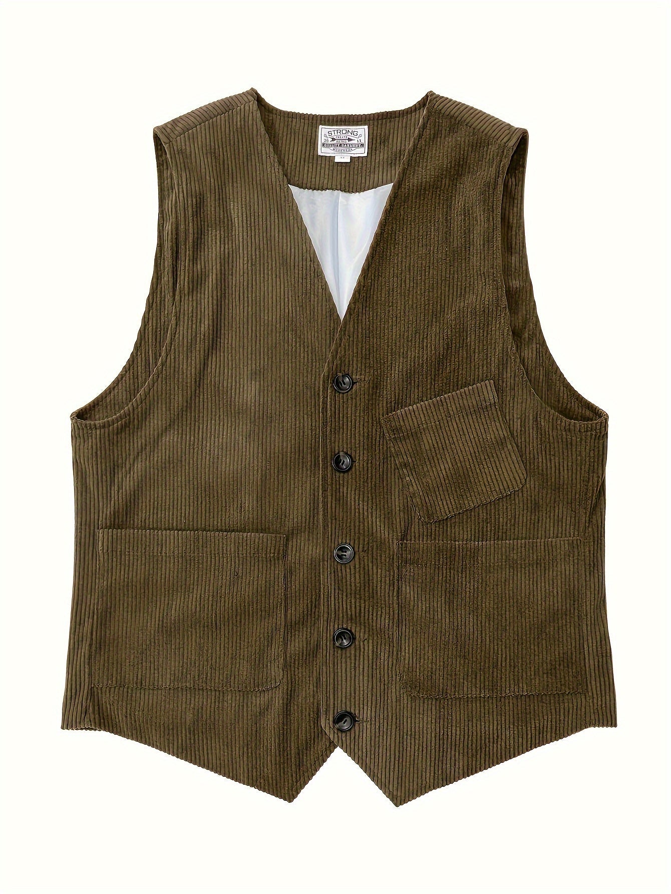 Herren Vintage Weste für Business und Freizeit – Eleganter Retro-Look