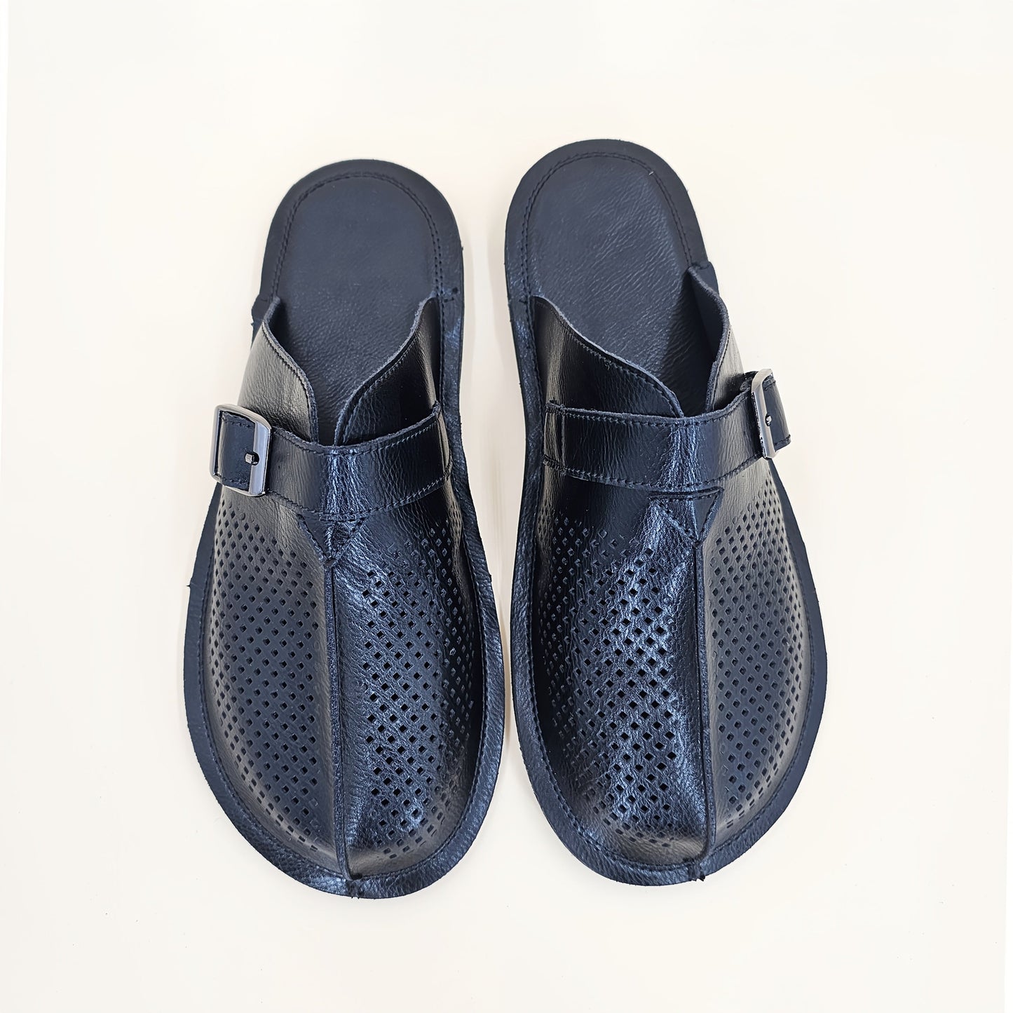 Herren Pantoletten mit Schnalle – Modische Slip-On Sandalen für Freizeit & Alltag