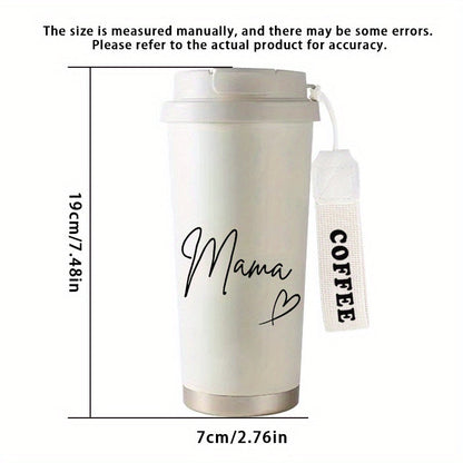 Mama Geschenk Becher – Thermobecher für unterwegs, Muttertag, stilvoll, Damen