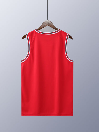Herren Basketball Tanktop Set Vintage Streetwear Chicago 30 – Sportliche Trainingsshirts