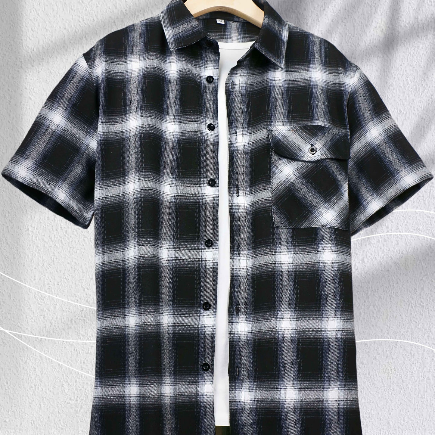 Herren Freizeithemd Kariert im Urban Style – Klassisches Muster, Vielseitig und Modern