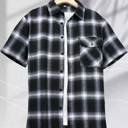Herren Freizeithemd Kariert im Urban Style – Klassisches Muster, Vielseitig und Modern