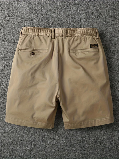 Summer Micro-elastic Casual Shorts, Four-tenths Length Shorts