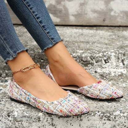 Damen Ballerinas Elegant und Bequem – Modische Flats für Alltag und Büro