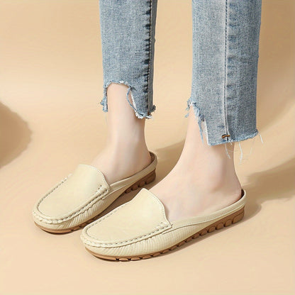 Damen Mokassins Bequeme Slipper für Alltag und Freizeit